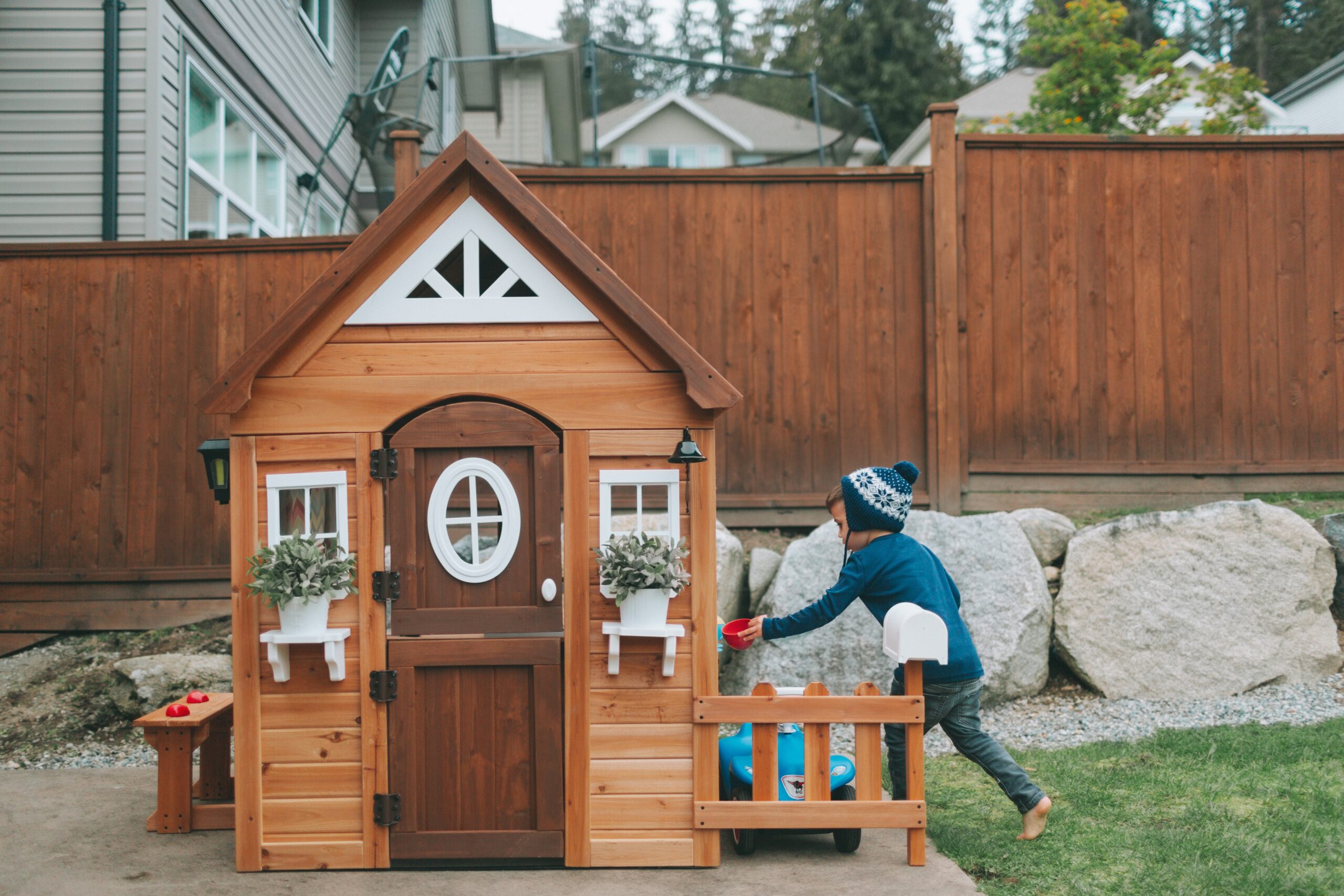 play houses scaled